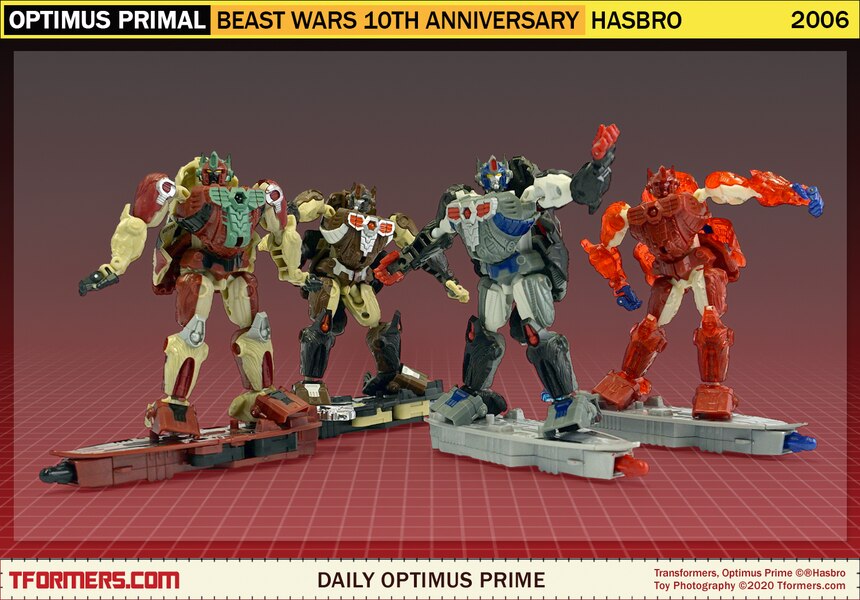 Surf's Up Beast Wars 10th Anniversary Optimus Primal (1 of 1)